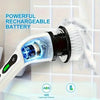 1 Set, Electric Cleaning Brush, Wireless Electric Rotating Scrubber, 7 Brush Heads and Adjustable Extension Handle, Bathroom Cleaning Brush, Household Cleaning Tools